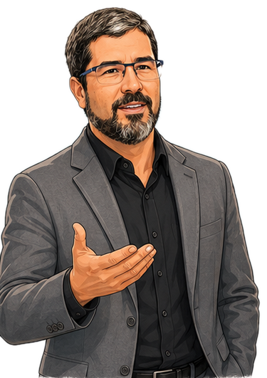 Avatar ilustrado de Cristiano Rodrigues explicando